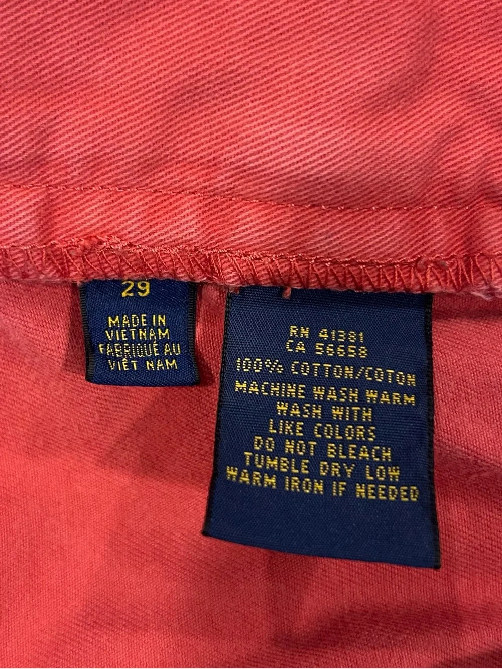 Polo by Ralph Lauren Men's Red Athletic Shorts